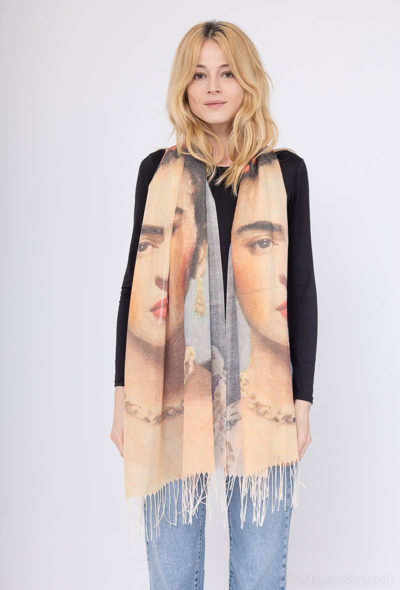 Wholesaler MAR&CO Accessoires - Shiny digital print scarf