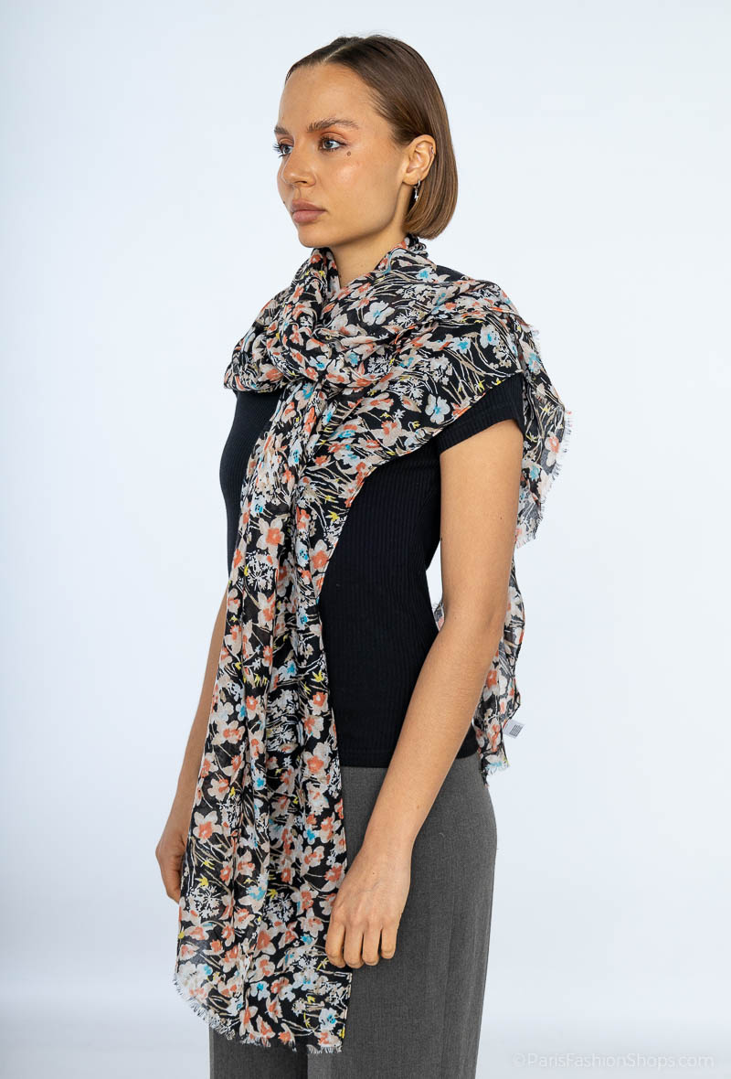 Großhändler MAR&CO Accessoires - Schal mit Blumenmuster