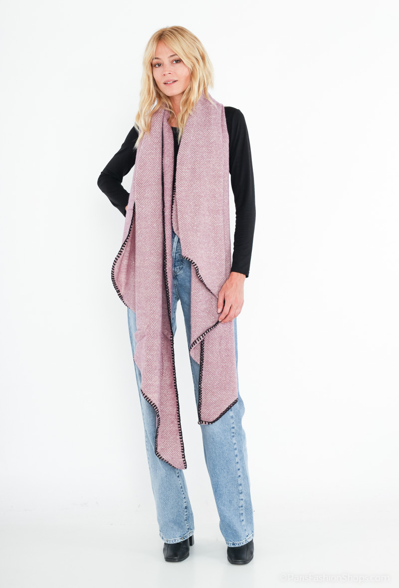 Wholesaler MAR&CO Accessoires - Soft plain shiny scarf