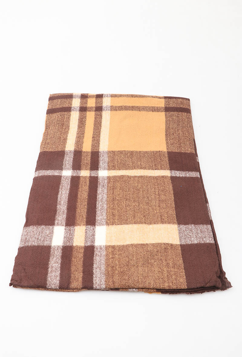 Grossiste MAR&CO Accessoires - Echarpe douce à carreaux classique