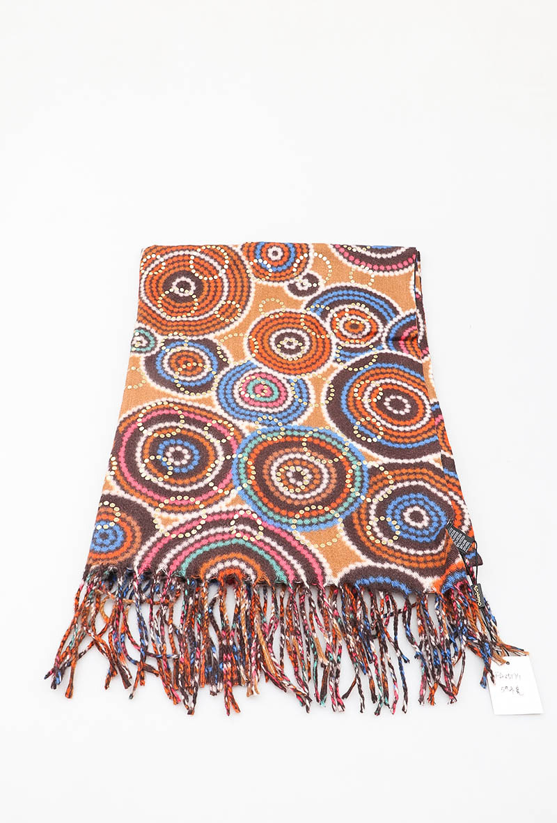 Wholesaler MAR&CO Accessoires - Shiny round geometric print scarf