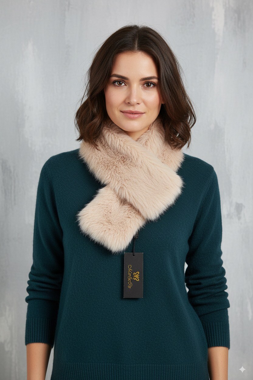 Grossiste MAR&CO Accessoires - Col fourrure