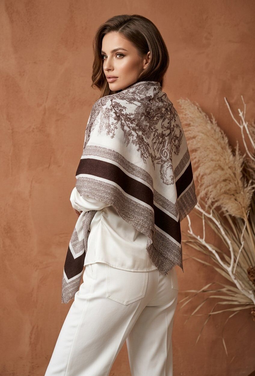 Grossiste MAR&CO Accessoires - Foulard carré imprimé