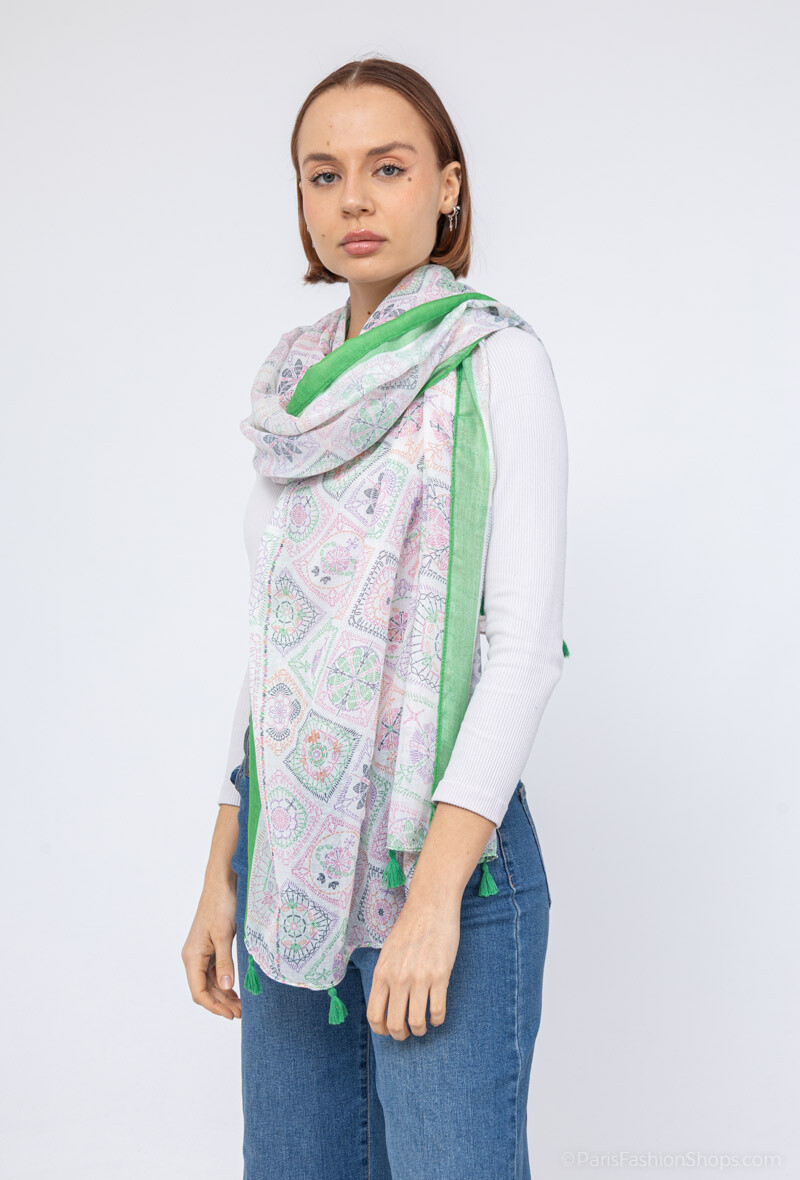 Grossista MAR&CO Accessoires - Sciarpa stampata