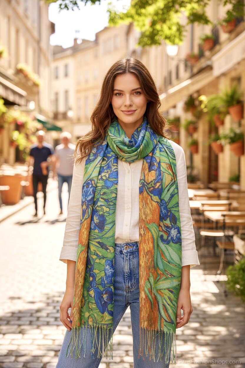 Wholesaler MAR&CO Accessoires - Shiny digital print scarf