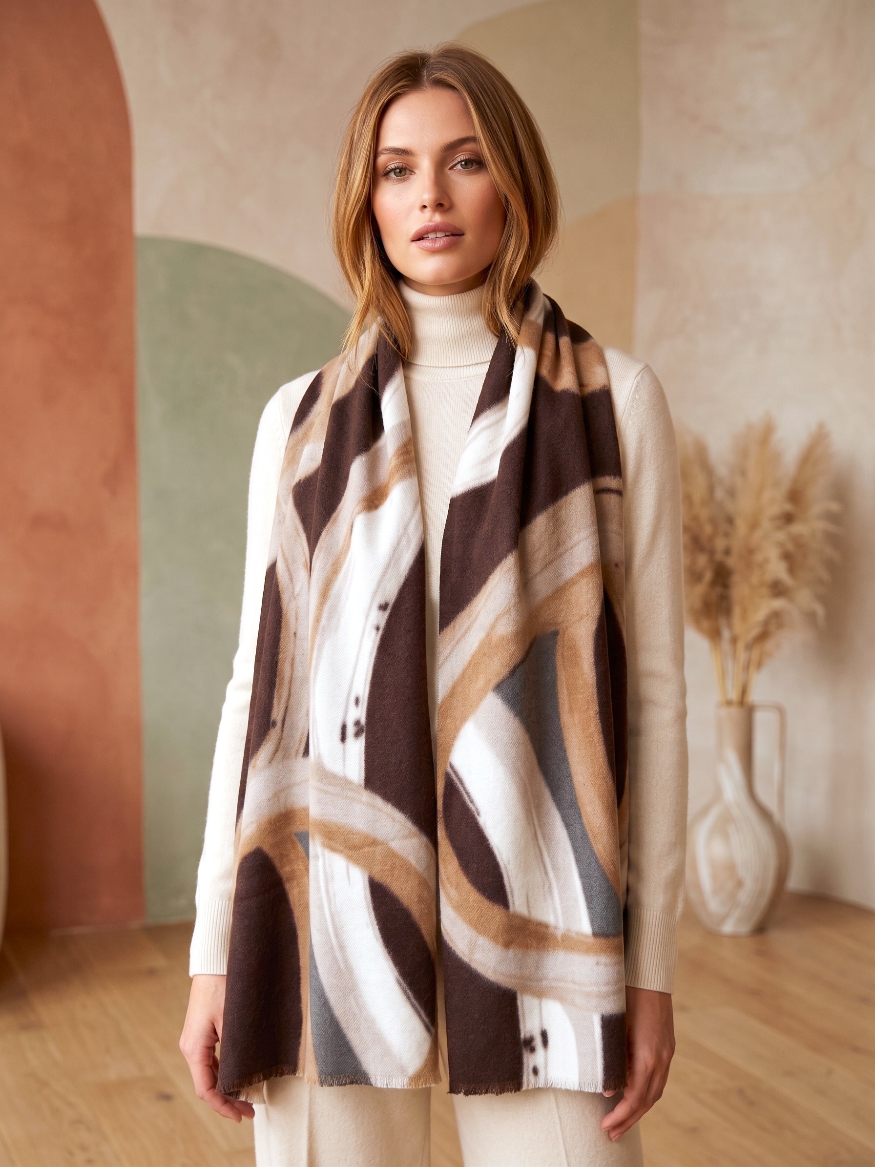 Grossista MAR&CO Accessoires - Sciarpa stampata