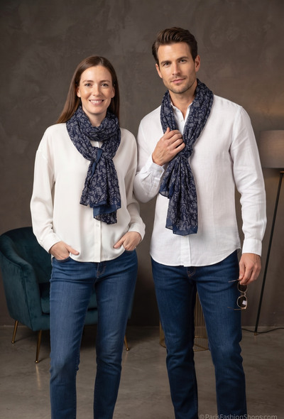 Großhändler MAR&CO Accessoires - plissierter Schal für Herren und Damen 45*180CM Großhändler MAR&CO Accessoires - plissierter Schal für Herren und Damen 45*180CM