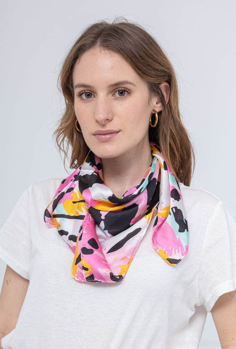 Wholesaler MAR&CO Accessoires - square silk scarf 70*70cm