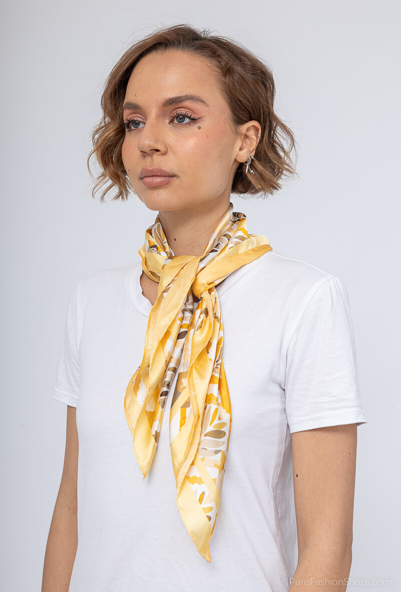 Mayorista MAR&CO Accessoires - pañuelo de seda cuadrado 70*70cm