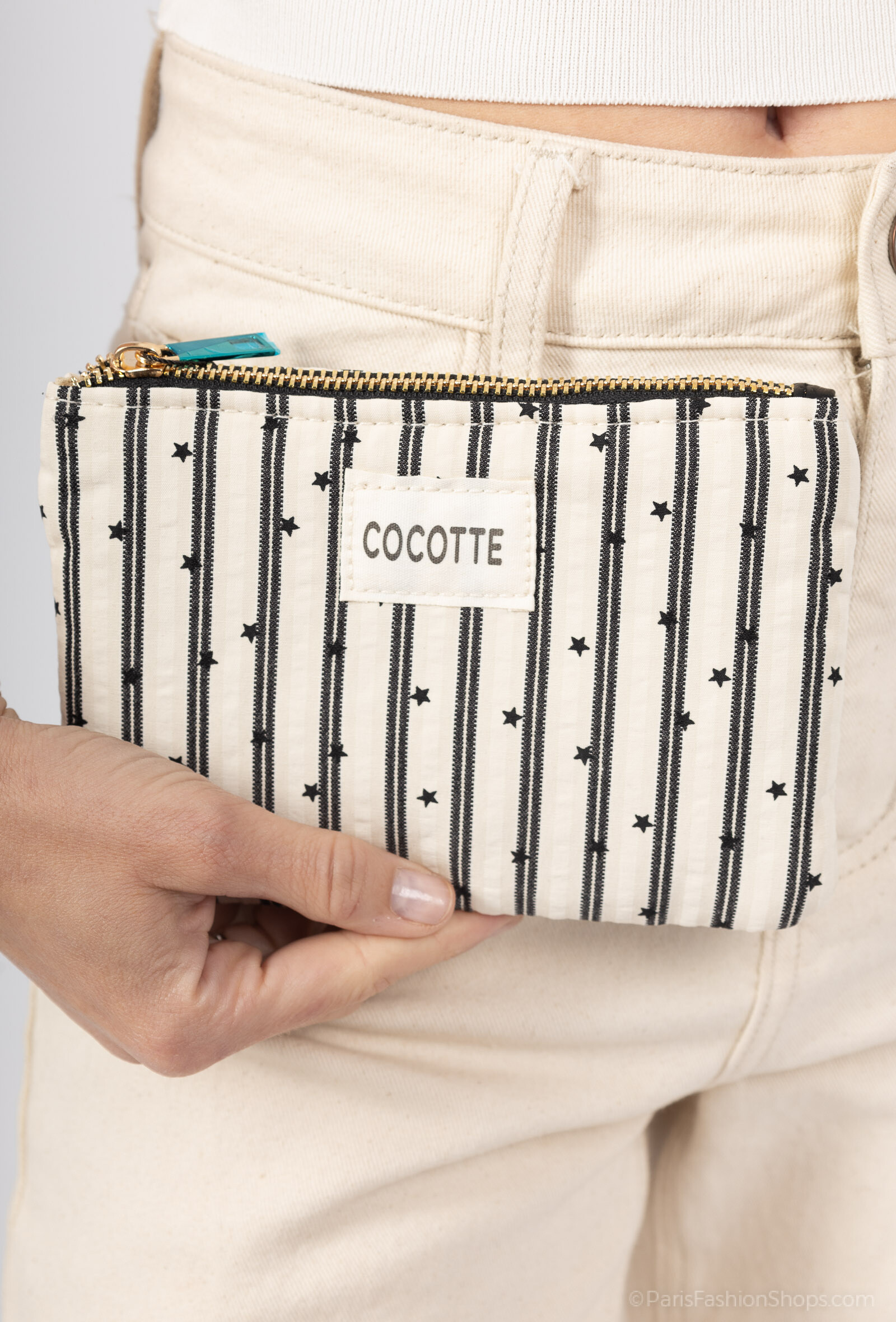 Großhändler MAR&CO Accessoires - Angesteuerte Taschen gedruckt 17*11 cm 100%Baumwolle
