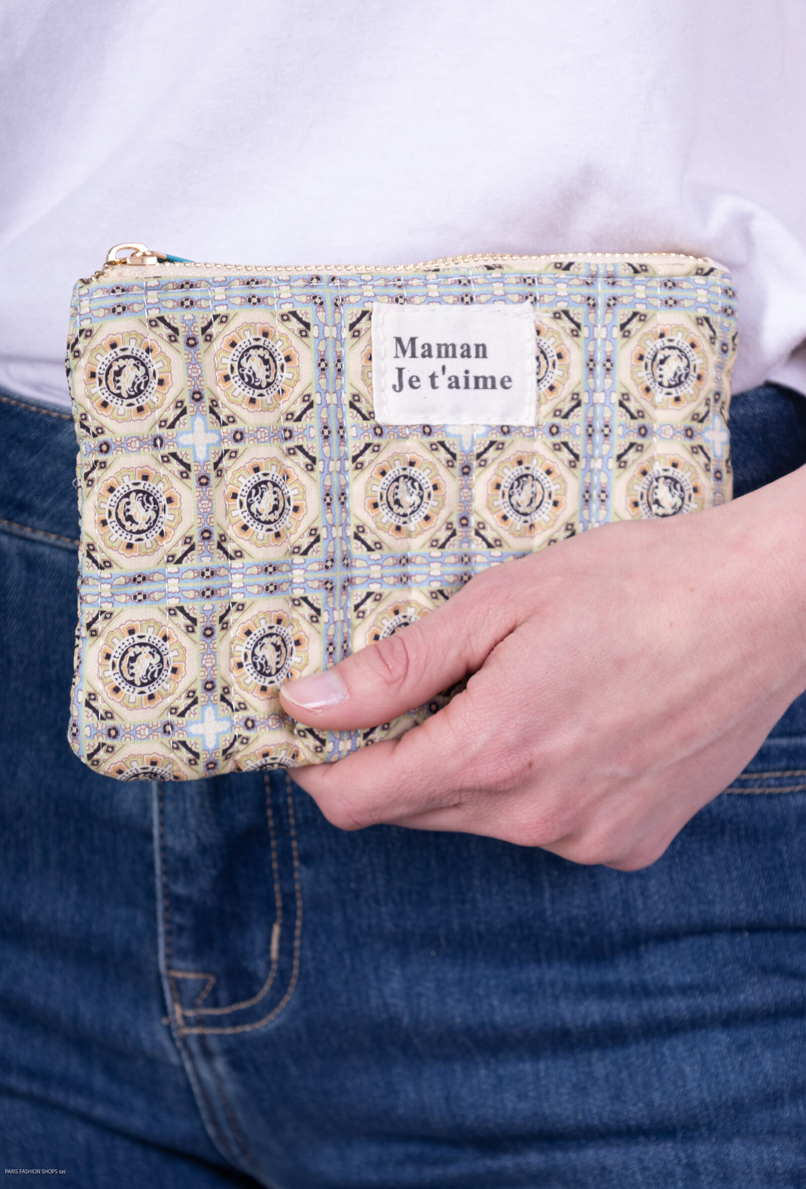 Mayorista MAR&CO Accessoires - Bolsillos impulsados ​​impresos 17*11 cm 100%algodón