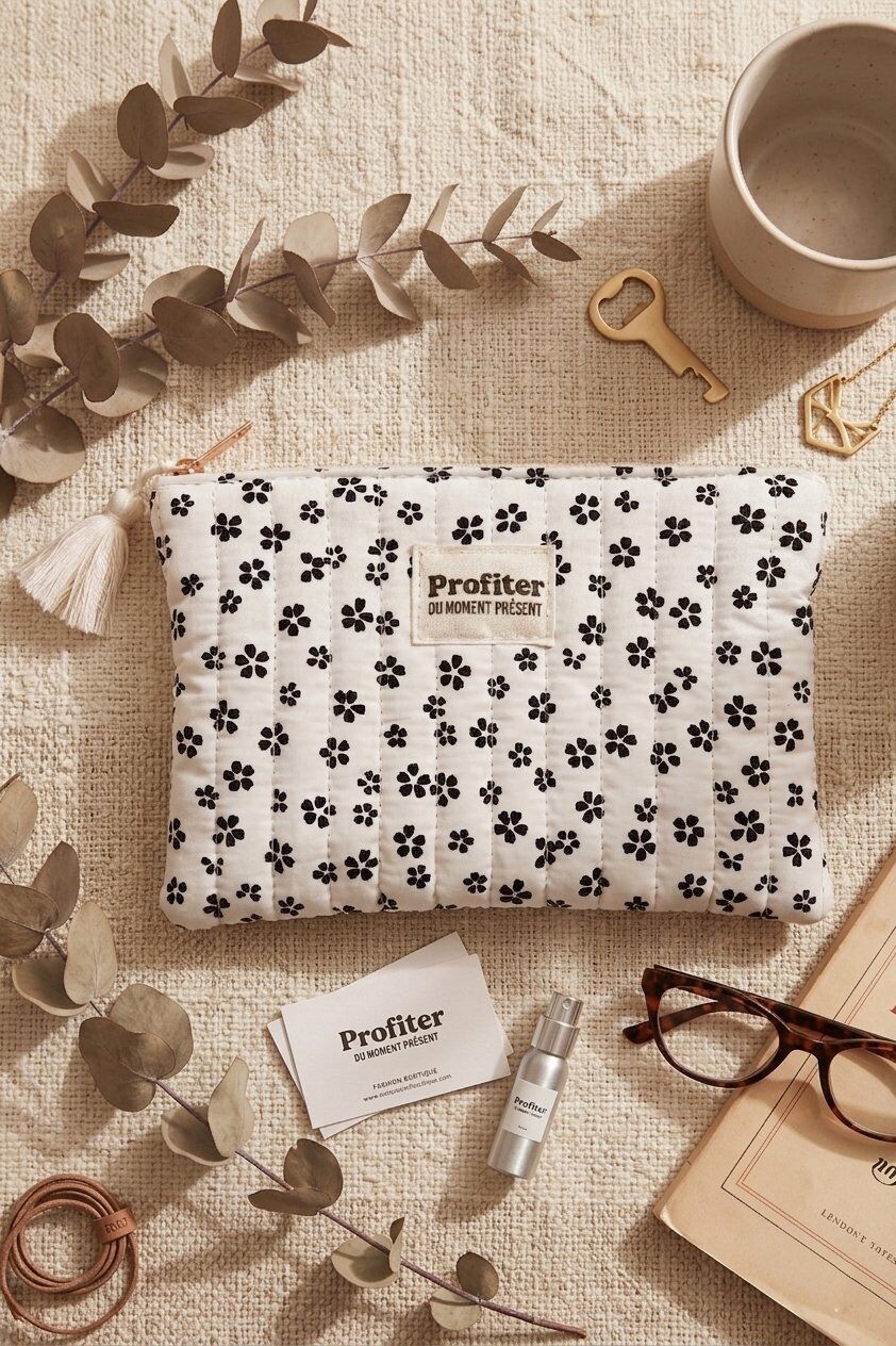 Grossiste MAR&CO Accessoires - Pochettes porte-monnaie imprimé 20*13cm 100%coton