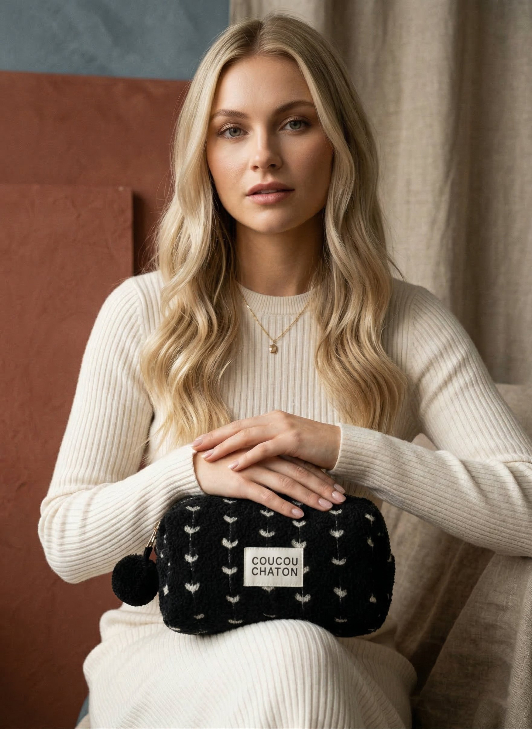 Wholesaler MAR&CO Accessoires - Faux fur toiletry bag 11*21*10CM