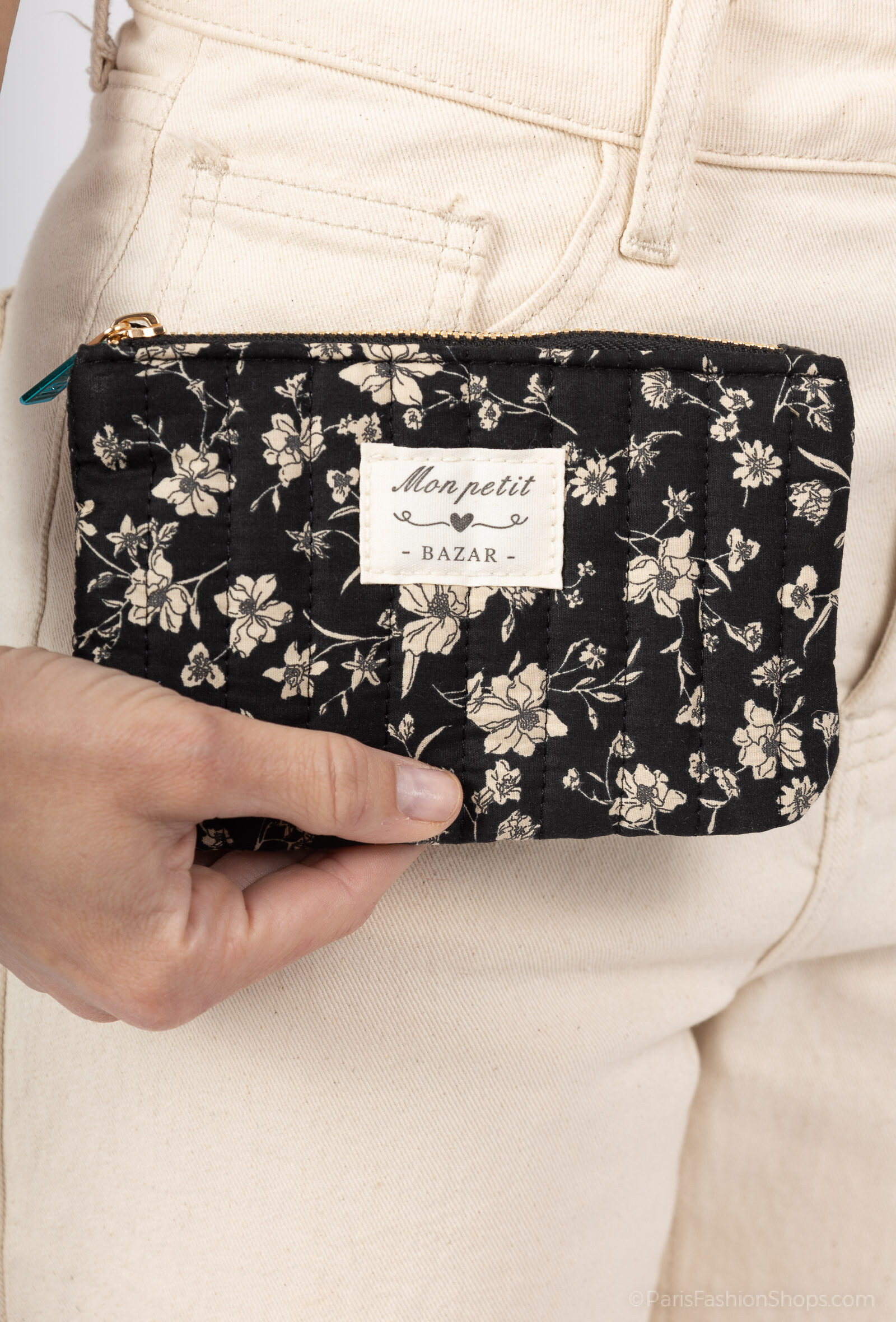 Großhändler MAR&CO Accessoires - Angesteuerte Taschen gedruckt 17*11 cm 100%Baumwolle