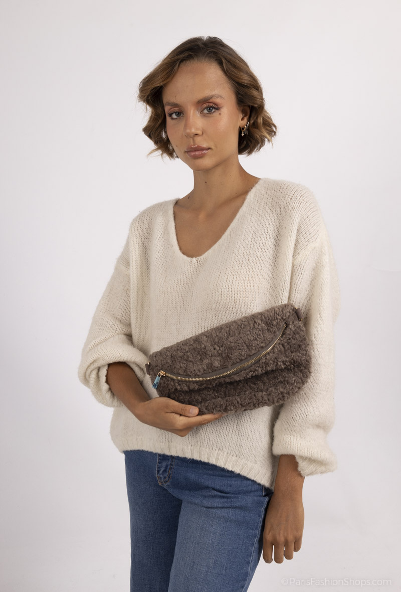 Wholesaler MAR&CO Accessoires - Faux fur shoulder bag