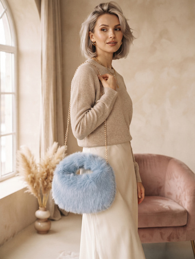 Großhändler MAR&CO Accessoires - Umhängetasche aus Kunstfell Großhändler MAR&CO Accessoires - Umhängetasche aus Kunstfell