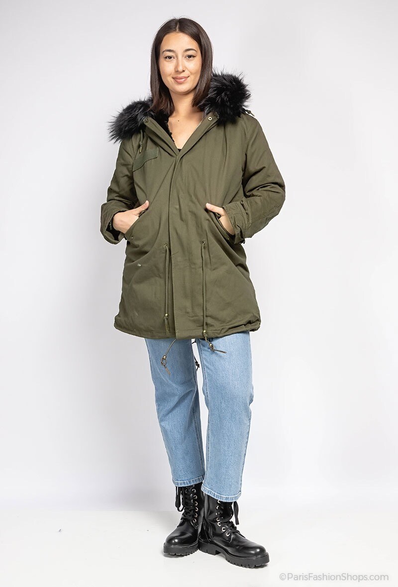 Grossiste MAR&CO Accessoires - Parka fourrée