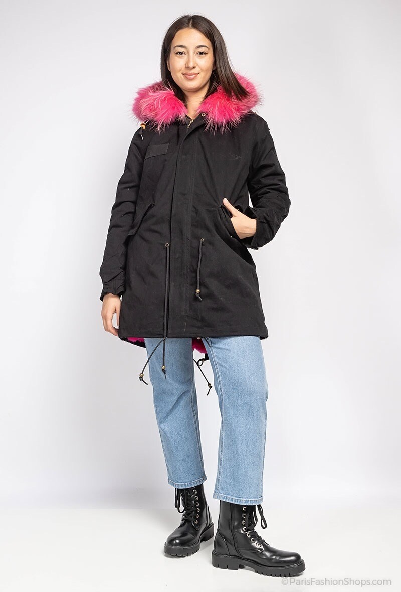 Grossiste MAR&CO Accessoires - Parka fourrée