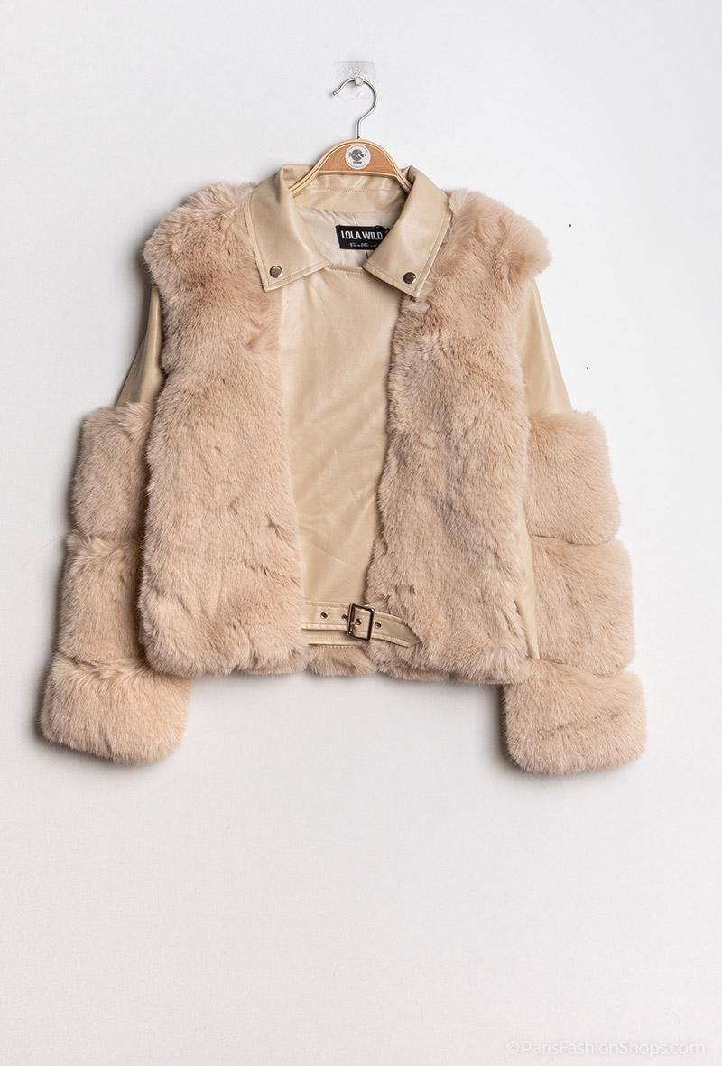 Grossiste MAR&CO Accessoires - Manteau bi-matière