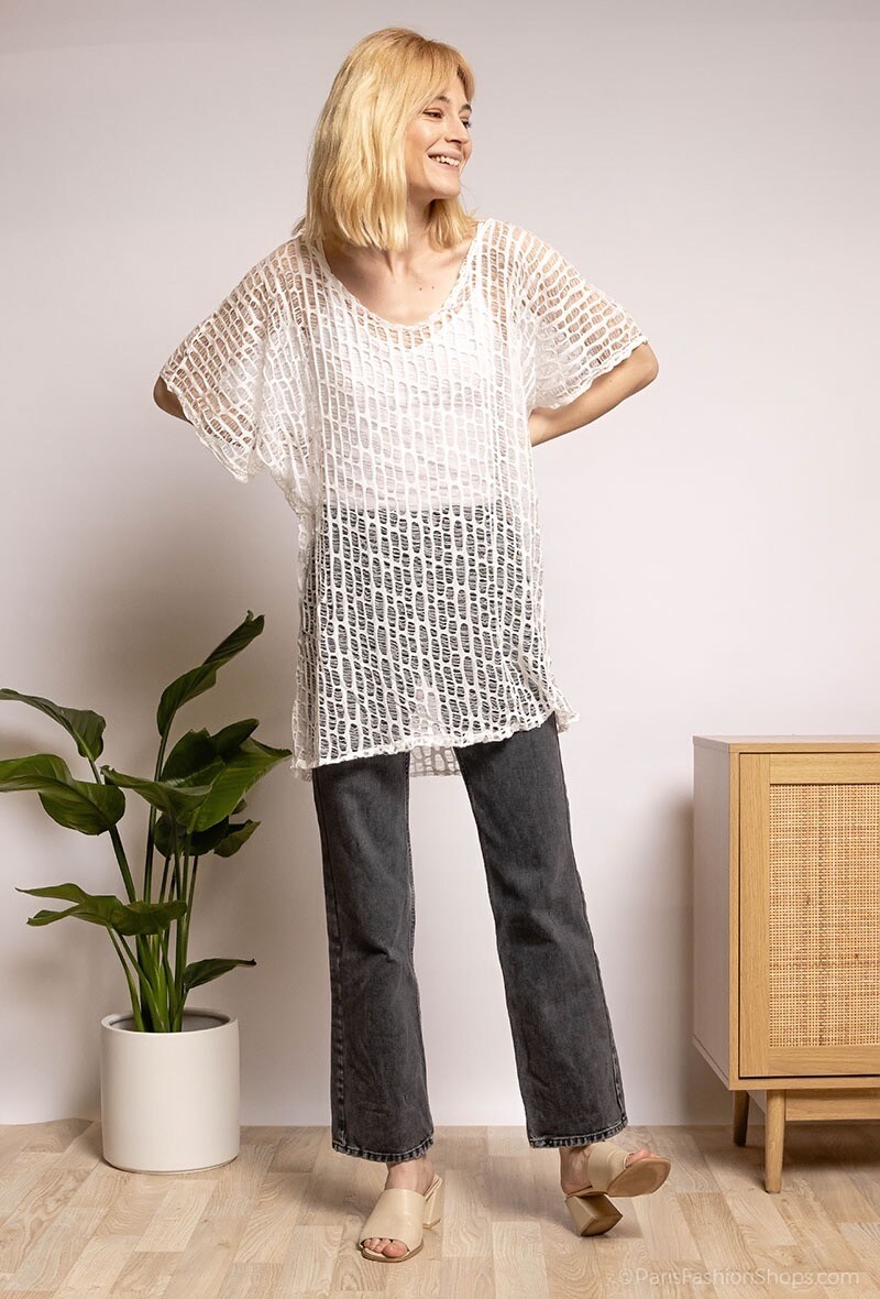 Grossiste MAR&CO - Blouse perforée