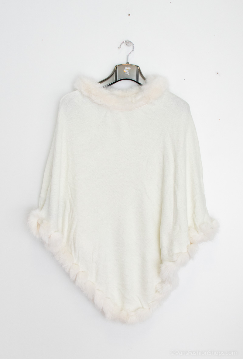 Grossiste MAR&CO - PONCHO SIMPLE BRILLANT LUREX