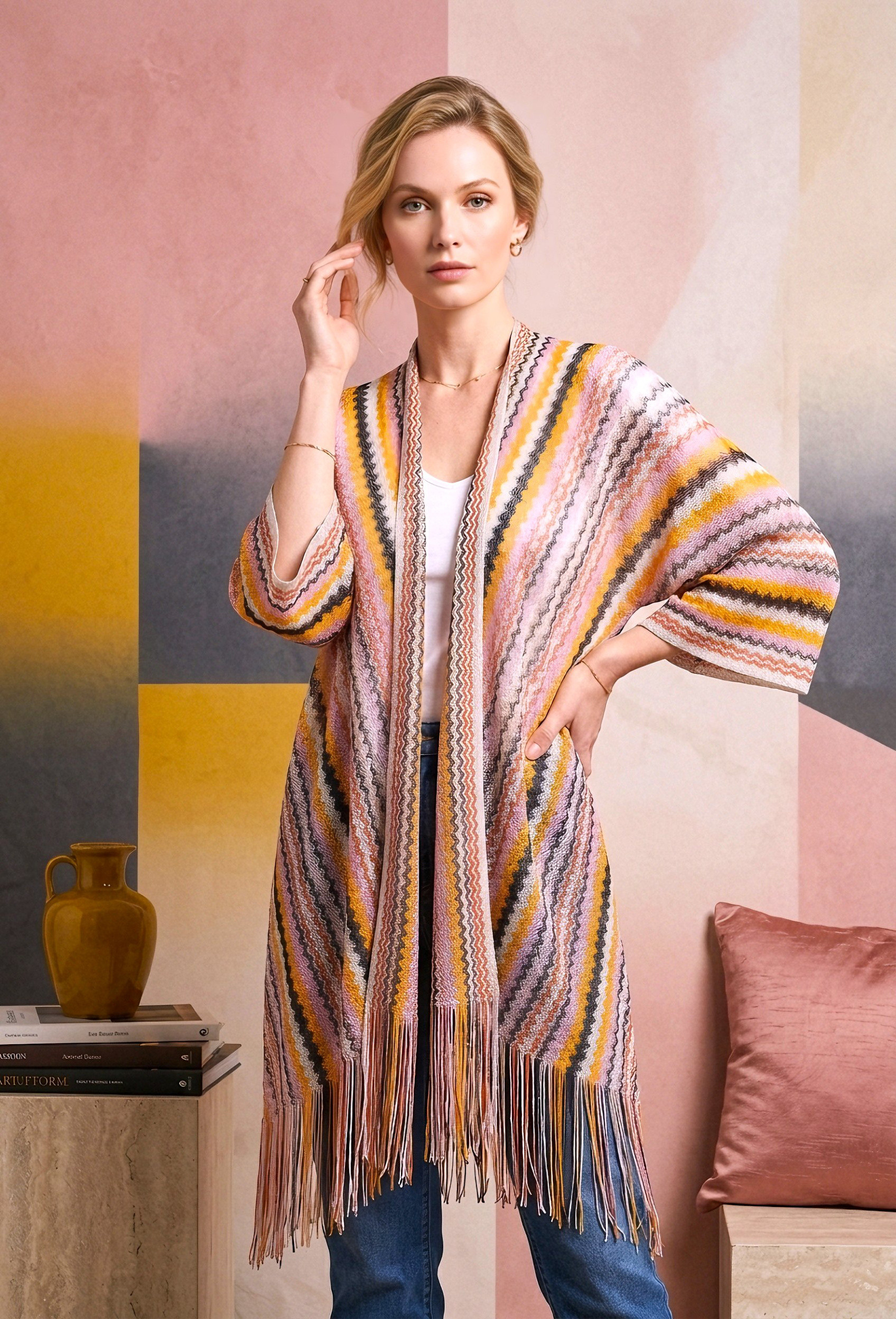 Wholesaler MAR&CO - Shiny cape ponchos