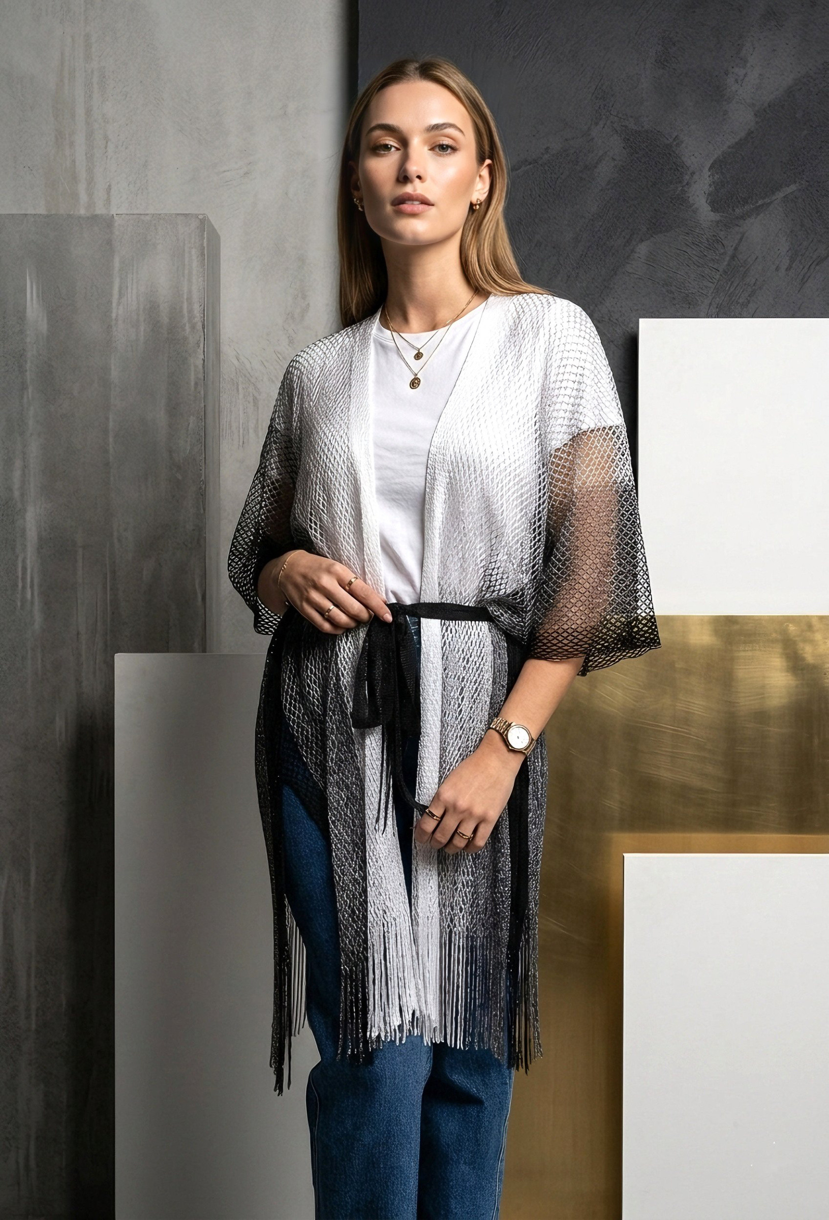 Grossiste MAR&CO - cape couleur dégradé