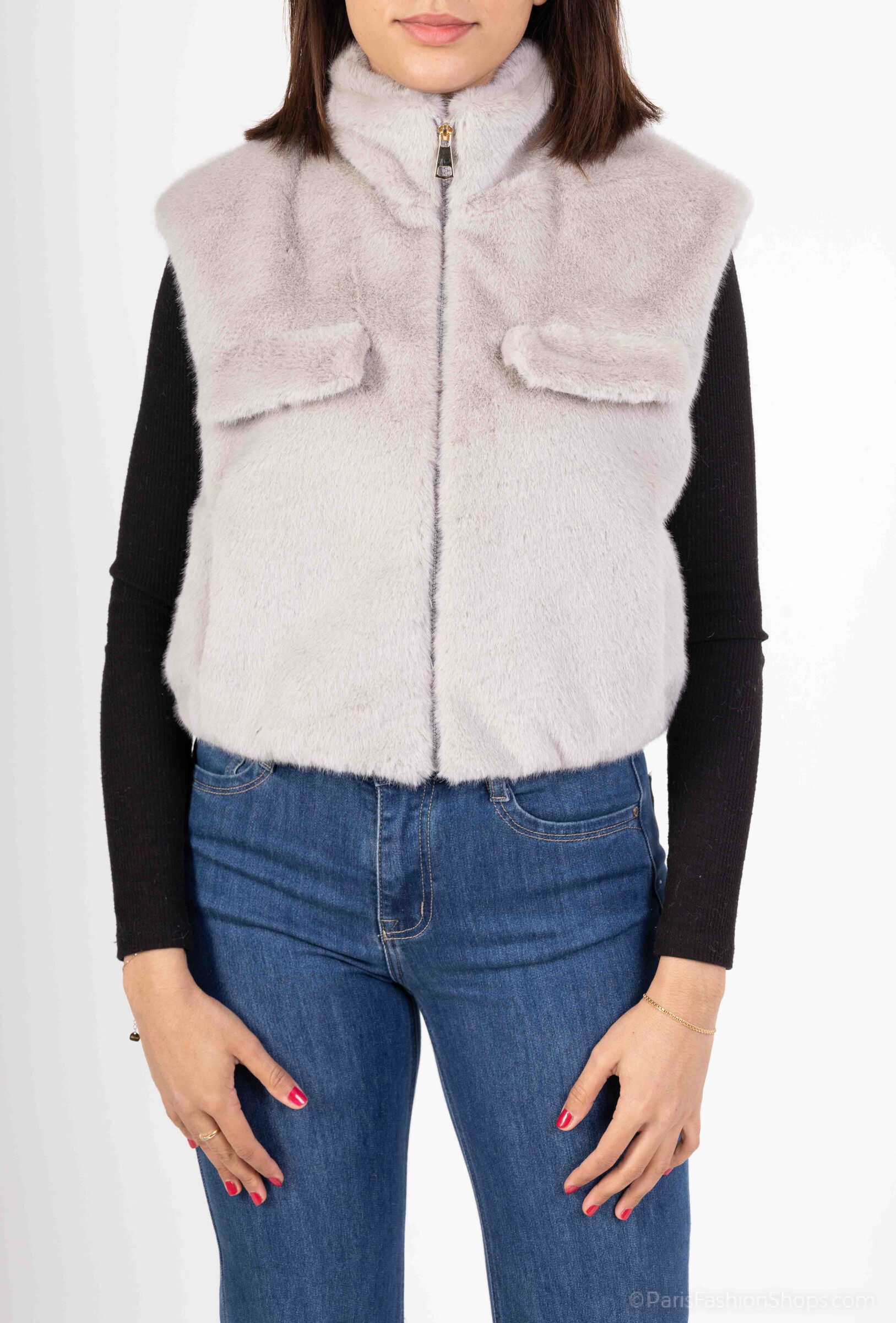 Grossiste MAR&CO - gilets en fourrure