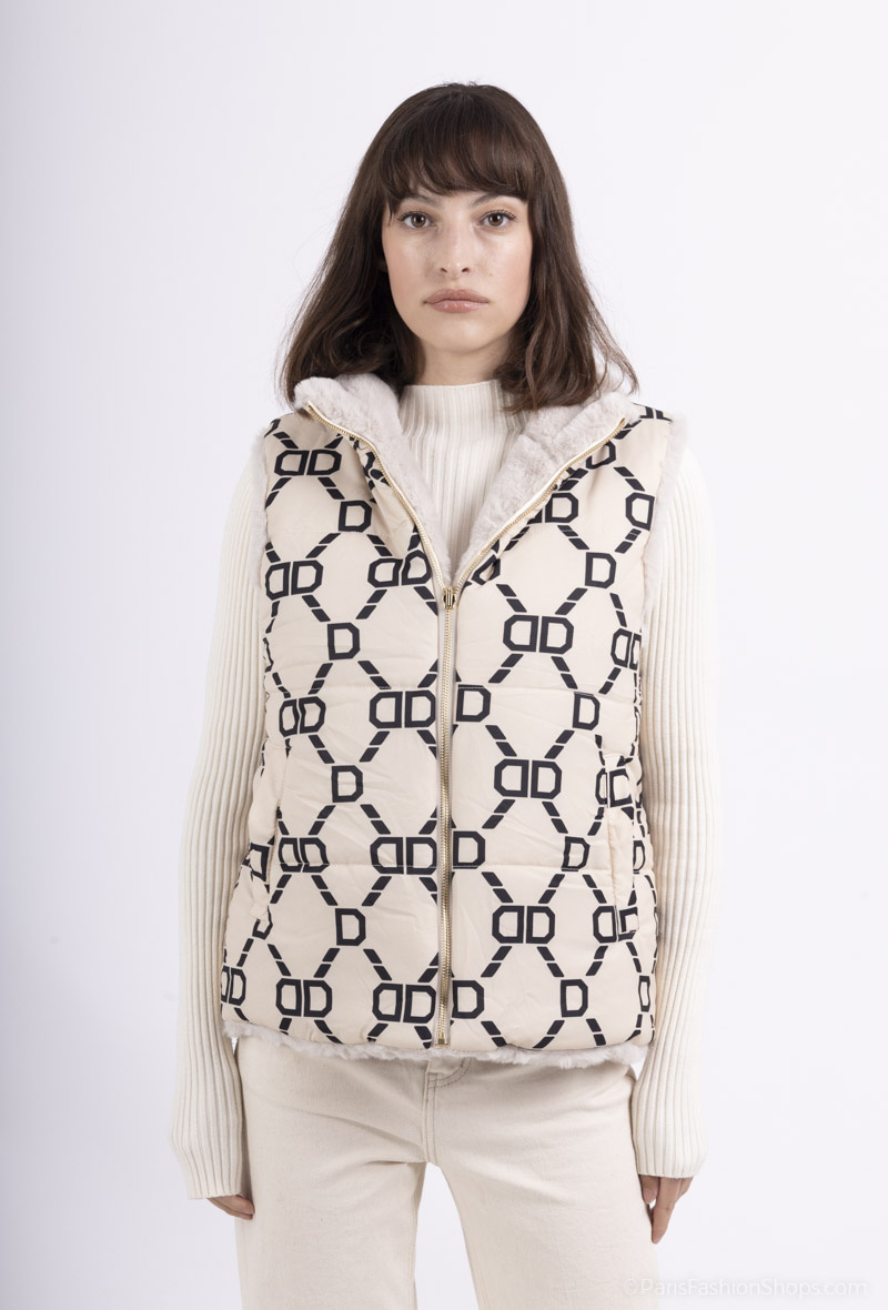 Grossiste MAR&CO - Gilet double face imprimé