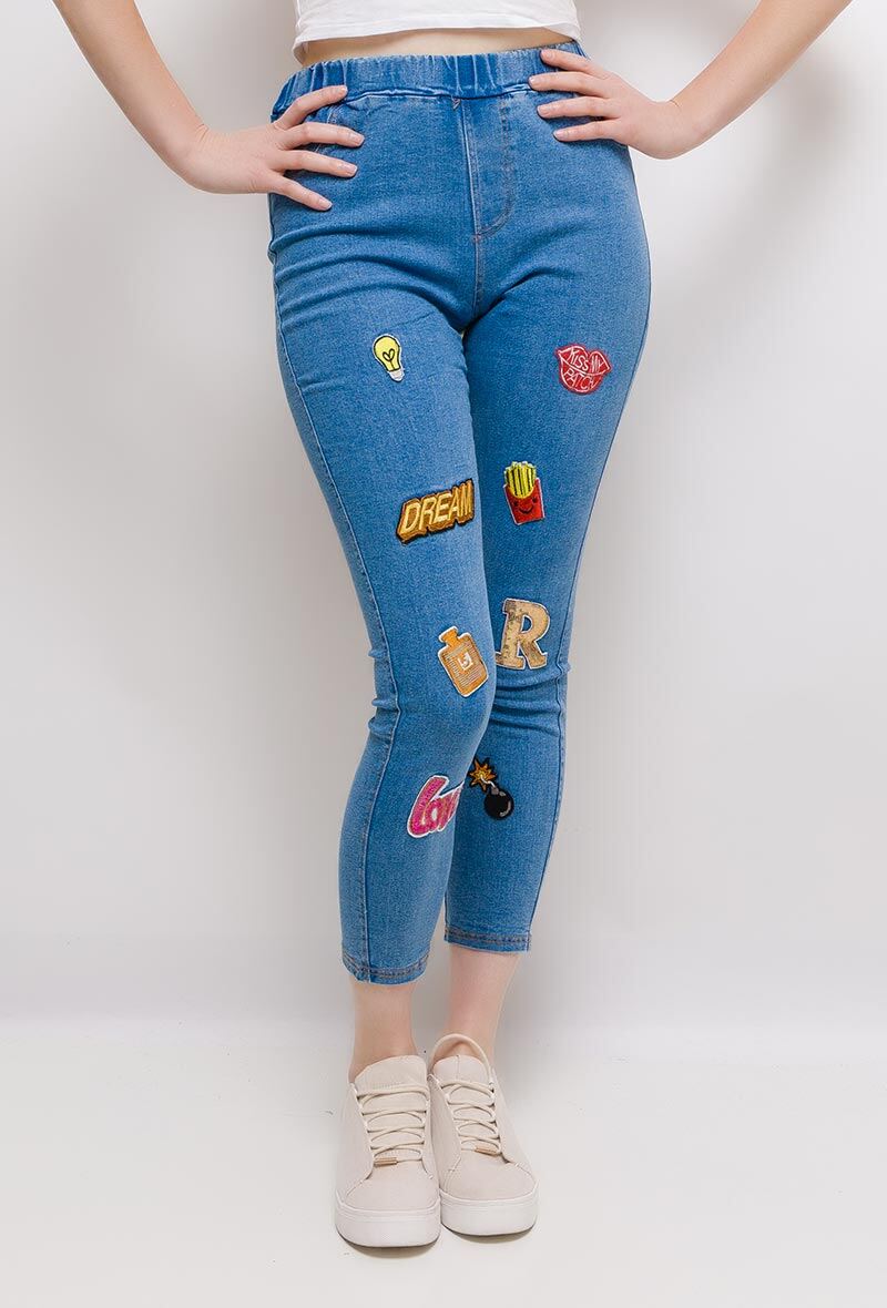 Großhändler MAR&CO - Jeans mit bestickten Patches