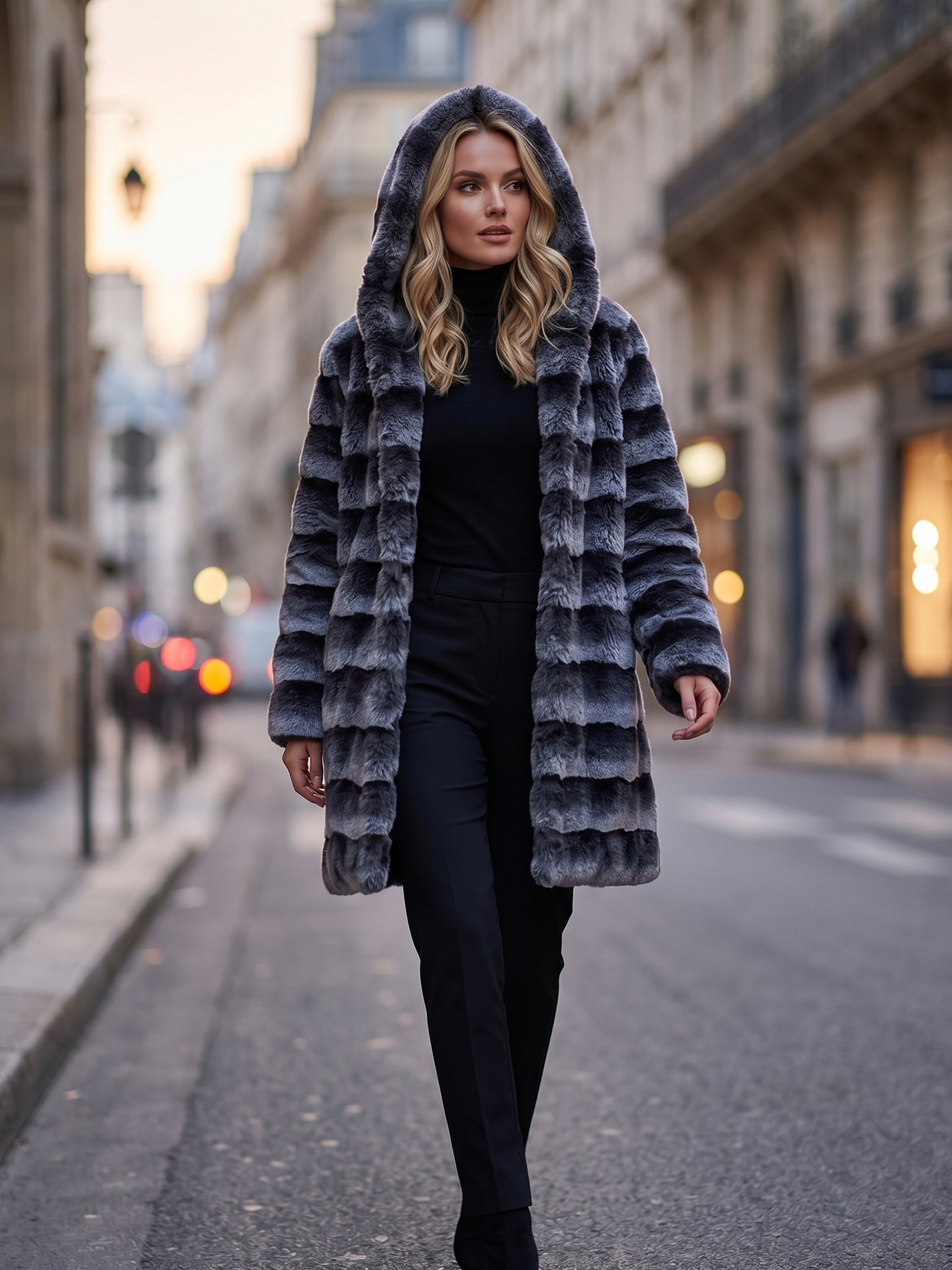 Grossiste MAR&CO - Manteaux en fausse fourrure