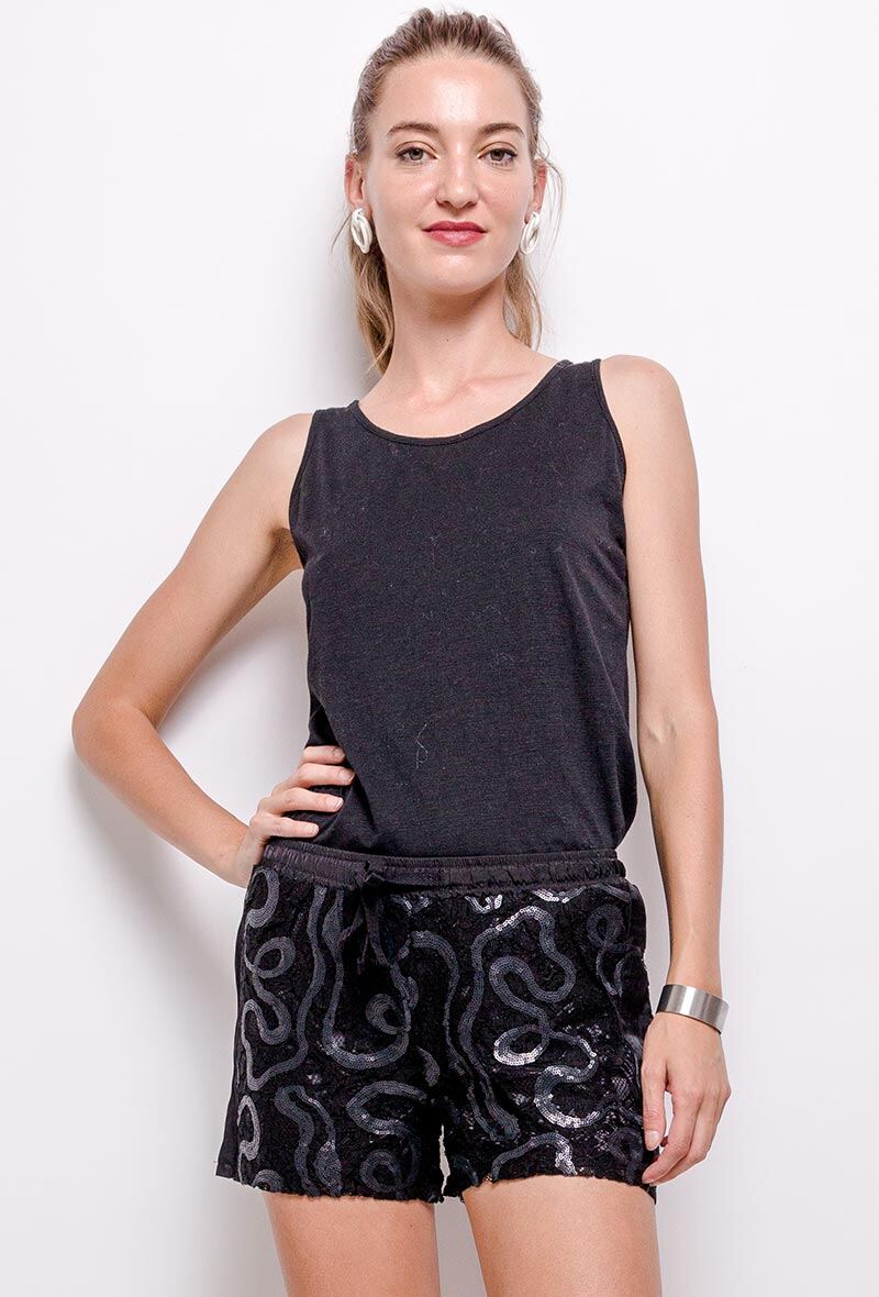 Wholesaler MAR&CO - Sequinned shorts