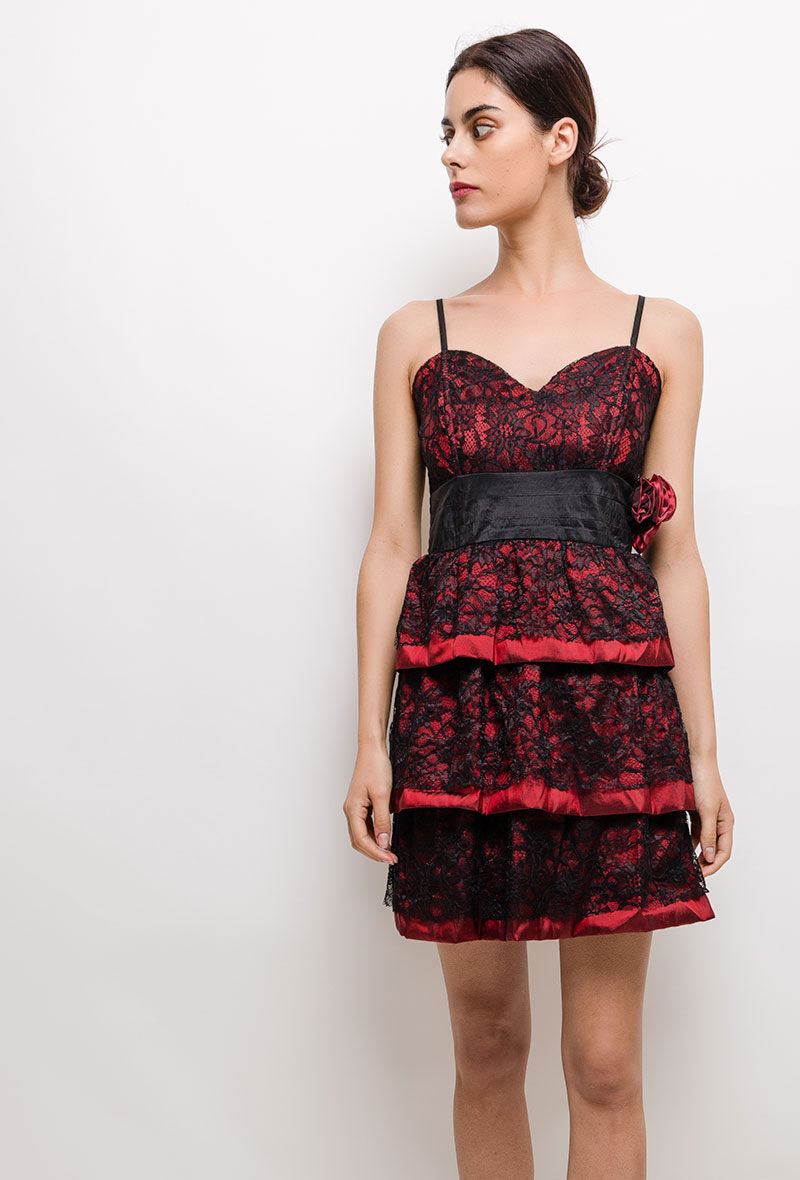 Großhändler MAR&CO - Kleid mit Spitze