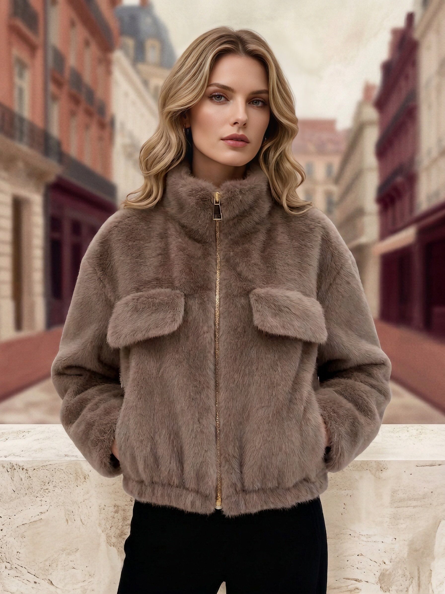 Grossiste MAR&CO - Vestes en fourrure