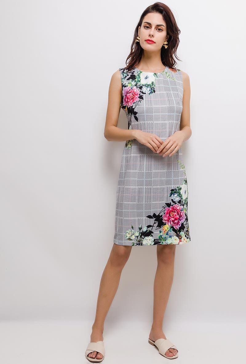 Wholesaler Marie June - Check dress