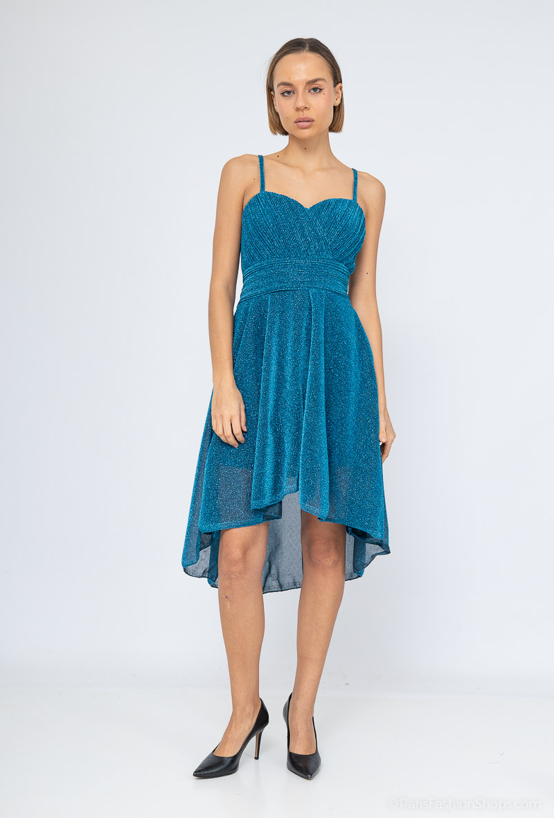 Wholesaler Marie June - Short shiny evening dress