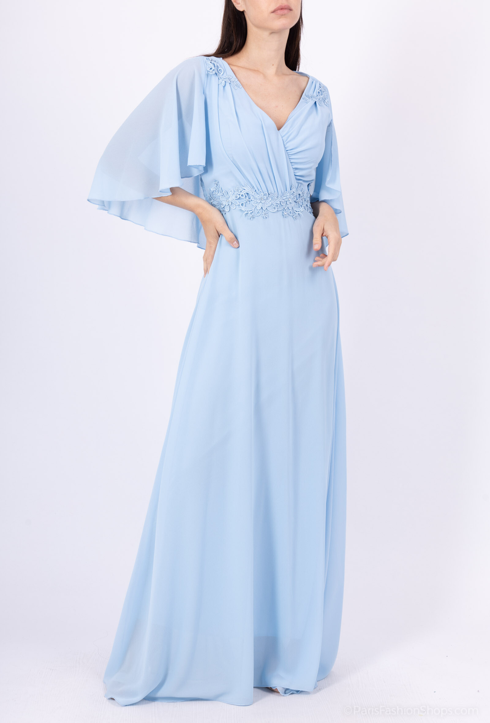 Wholesaler Marie June - Long cocktail evening wedding dress