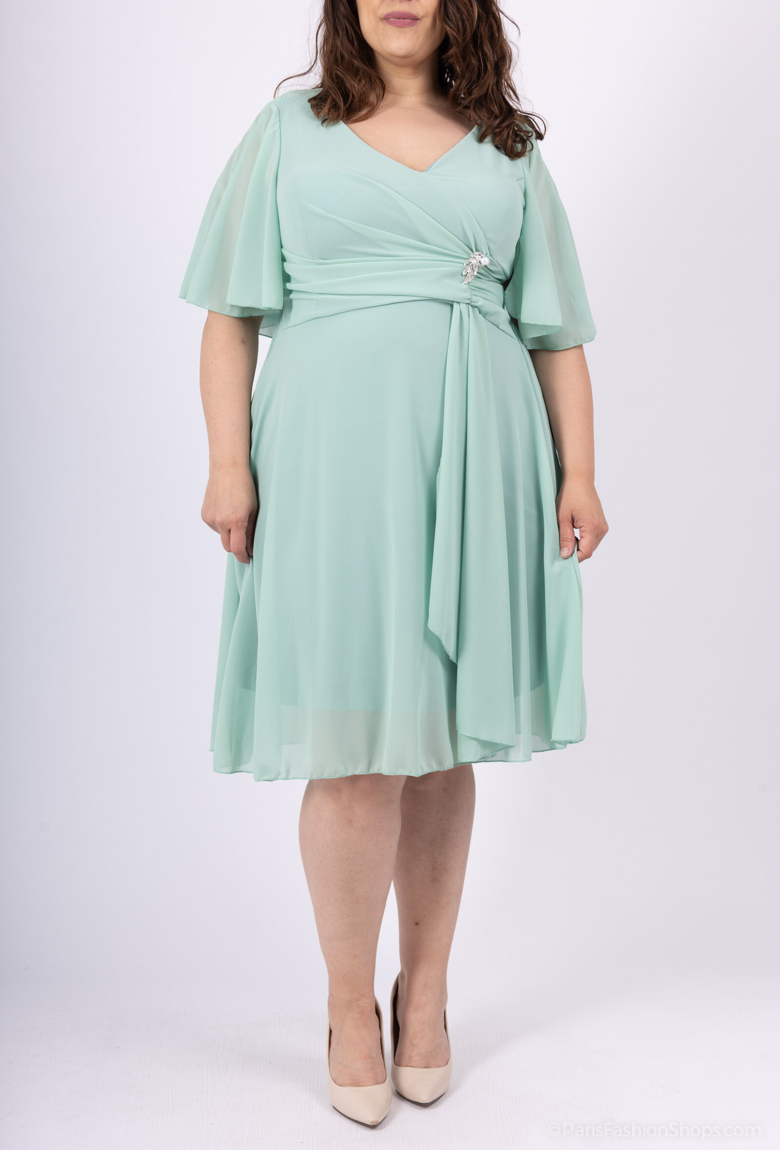 Großhändler Marie June - Großes kurzes Abendkleid