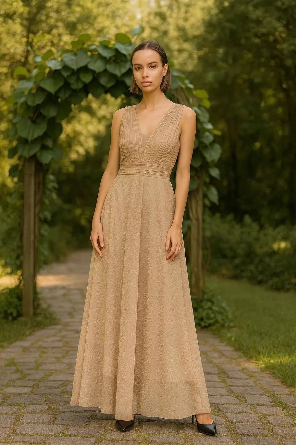 Wholesaler Marie June - Shiny evening dress
