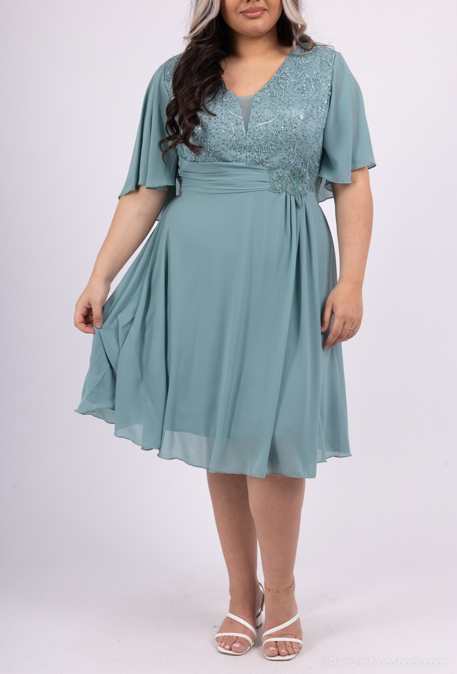Mayorista Marie June - Vestido de noche corto grande