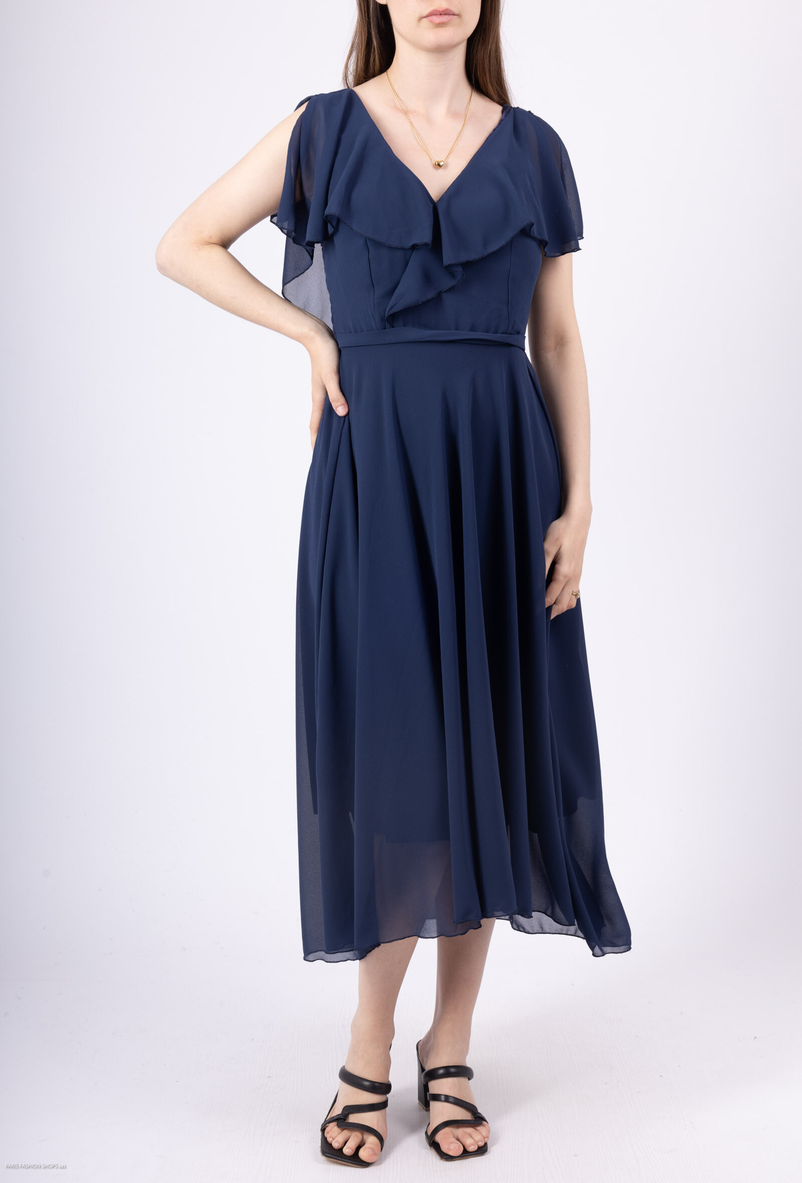 Wholesaler Marie June - Evening dress half long cocktail / bridesmaid / communion baptism