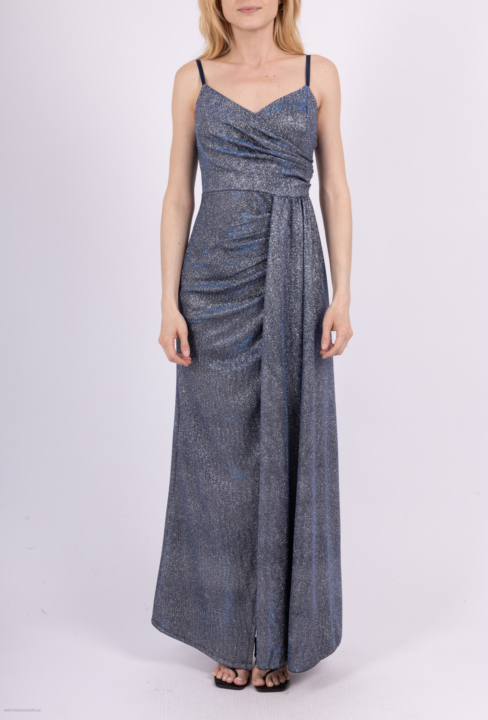 Wholesaler Marie June - Fitted glitter evening dress