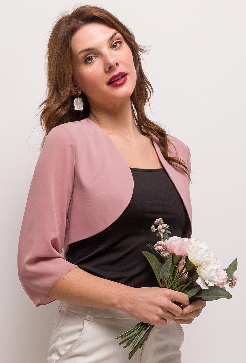 Großhändler Marie June - Kurze Satinjacke