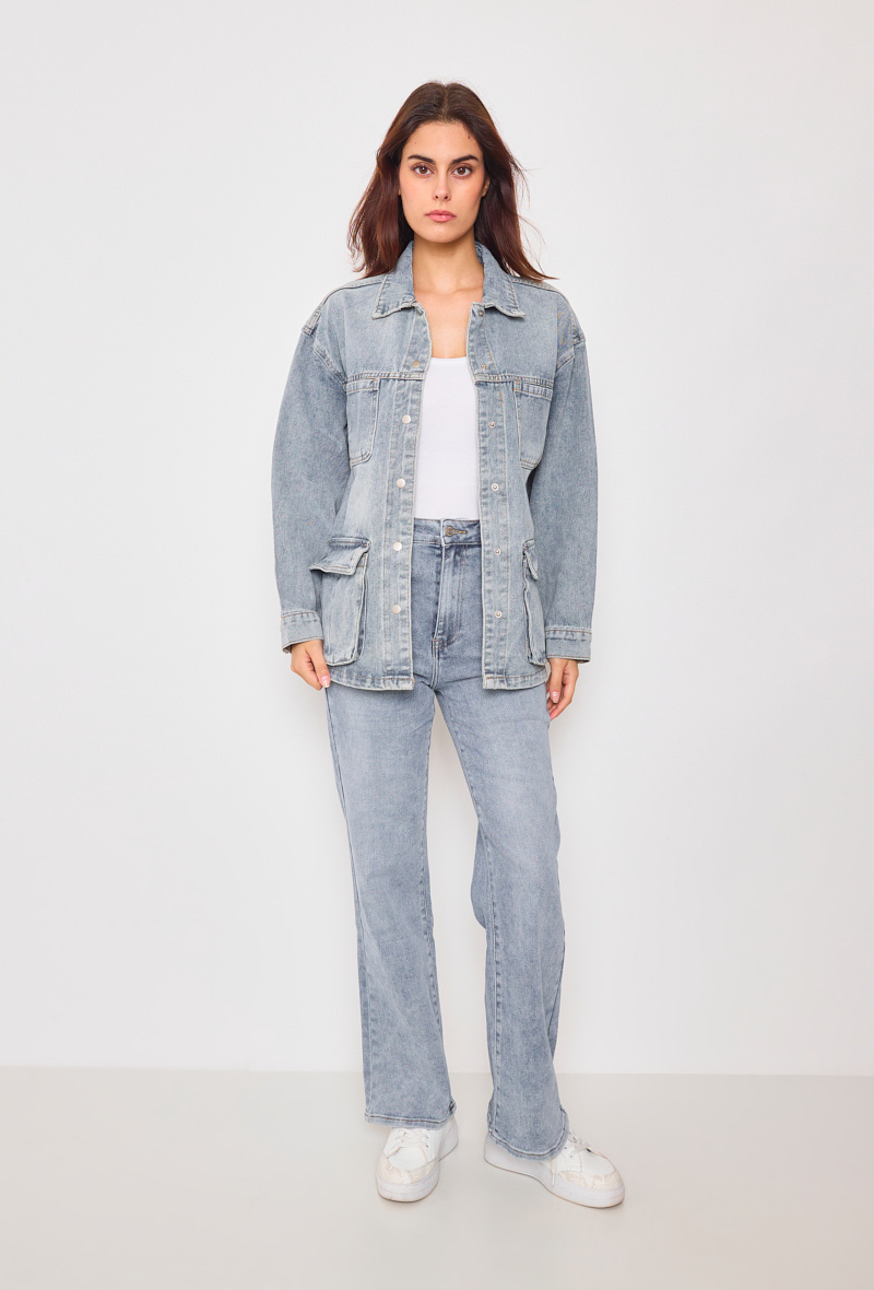 Wholesaler Marivy - Wide leg jeans