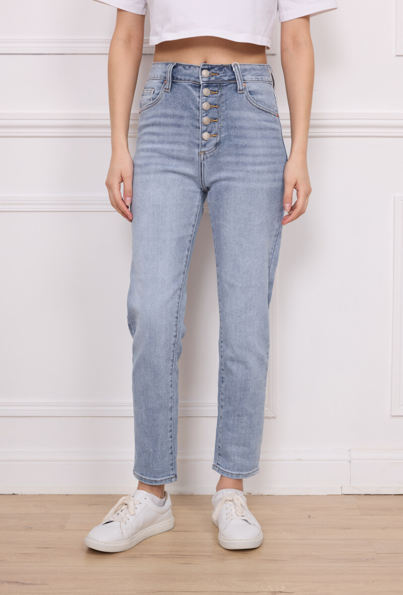 Wholesaler Marivy - Mom Fit buttoned