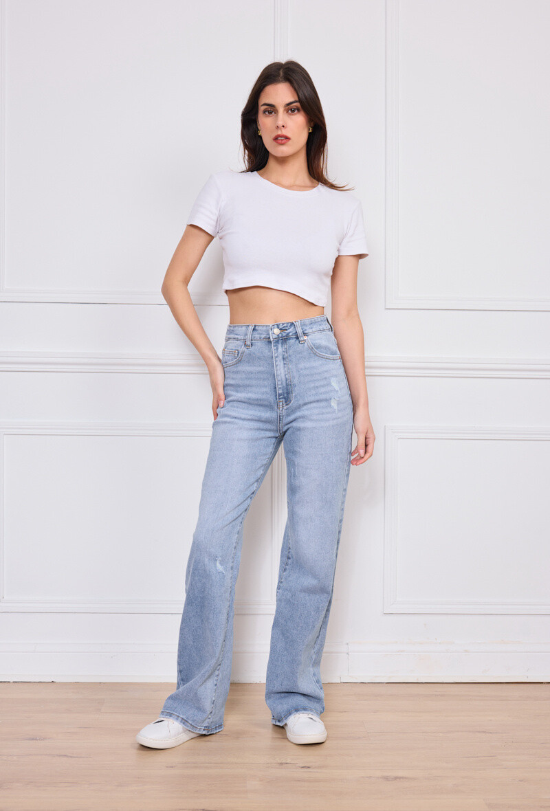 Wholesaler Marivy - Wide leg jeans