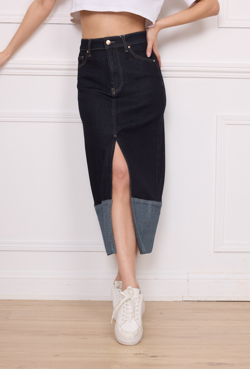 Wholesaler Marivy - Brut Jean Skirt