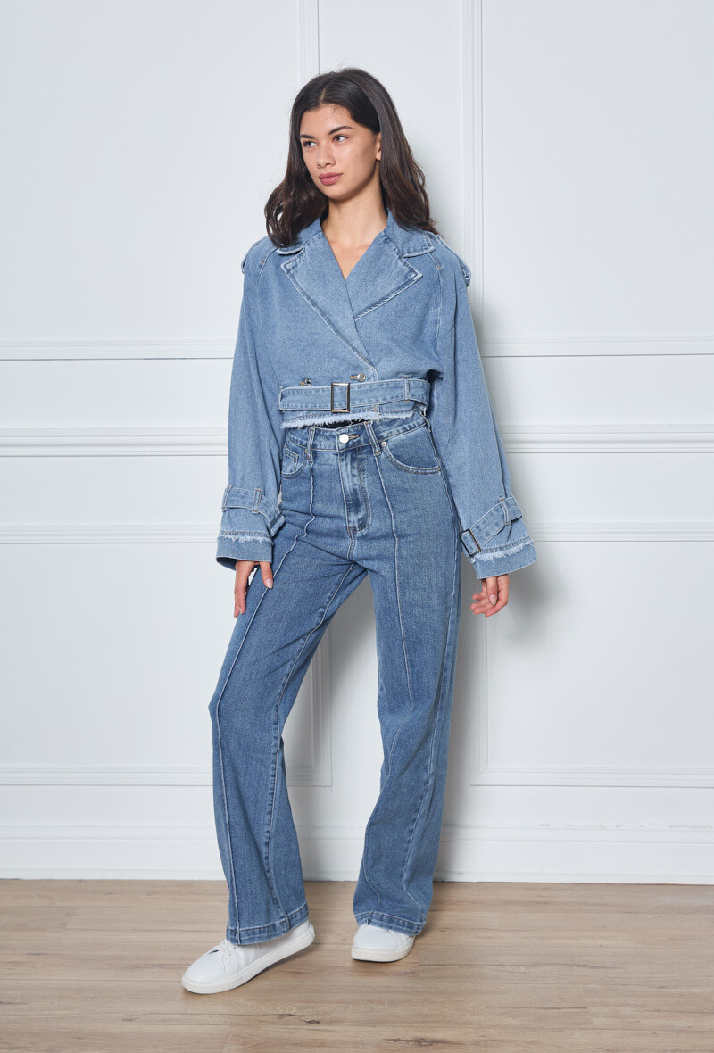 Wholesaler Marivy - Short trench coat jacket