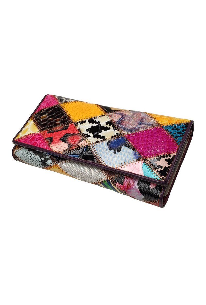 Wholesaler Maromax - Leather patchwork purse
