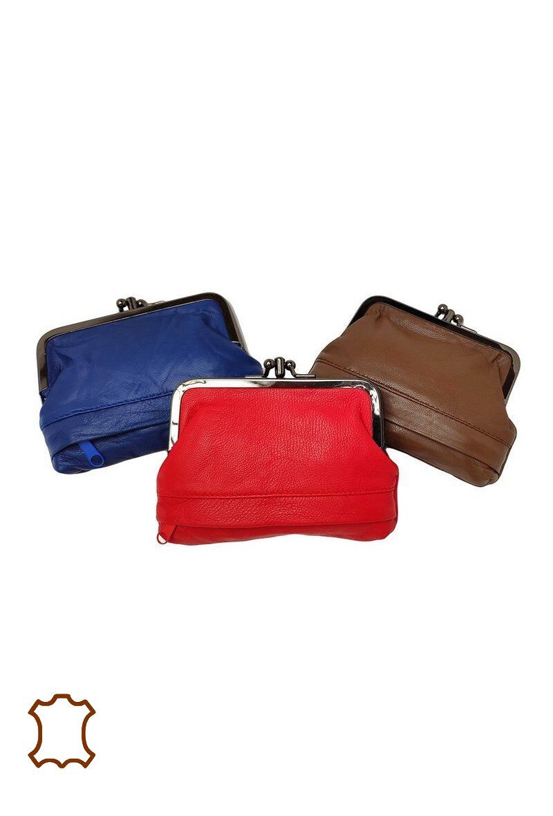 Wholesaler Maromax - Leather clasp purse